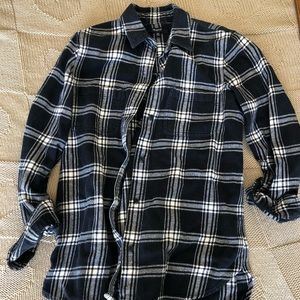 Madewell Plaid Long Sleeve Button Down